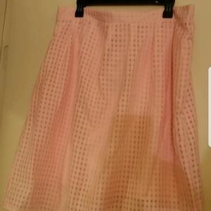 💲Double Click A Line Skirt Pink